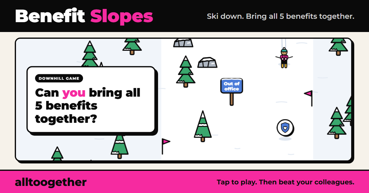 Screenshot of Benefit Slopes