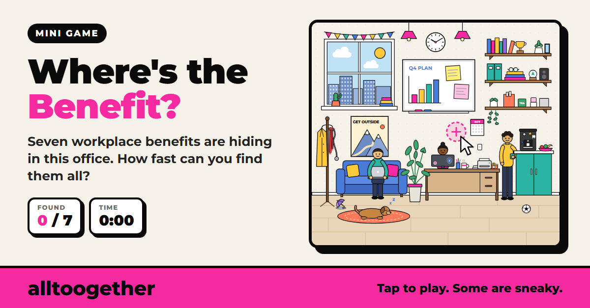 Screenshot of Where's the Benefit?